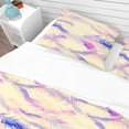 thumbnail image 4 of Designart 'Imprints of Flying Bird Feathers' Southwestern Duvet Cover Set, 4 of 4