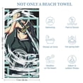 thumbnail image 2 of Demon Slayer Muichiro Tokito Microfiber Beach Towel, Oversized Sand Free Travel Towels Quick Dry Swimming Towel, Lightweight Camping Towel Super Absorbent Pool Towel, 2 of 8