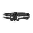 thumbnail image 2 of One Paw, Reflective Silicone Dog Collar with Metal Buckle, Water Repellent, Multiple Sizes, 2 of 12