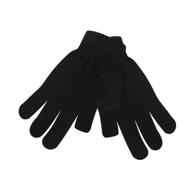 Guantes de punto para hombre de primavera y otoño, cálidos guantes de lana de hilo acrílico grande, hilo reciclado, Dew 235 finger