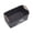 Black, variant on Felt Dog Toy Storage Box with Wooden Handles, Medium Cubby Shelf Pet Toy Bin for Puppy Chew Toys
