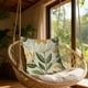 thumbnail image 5 of Funda de almohada de poliéster para decoración del hogar, funda de almohada con girasoles, funda de cojín para sofá y patio, funda de almohada de primavera y verano, funda de almohada bordada con plan, 5 of 6
