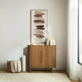 thumbnail image 2 of Bouclair Buffet en Placage de Noyer avec Deux Portes, 2 of 9