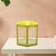 thumbnail image 5 of Acuario apilable Betta pecera decorativa Mini caja de pesca escritorio para caja de Oficina Decoración de de té Amarillo cuadrado, 5 of 8