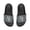 Black, variant on Effete Feline Claw Marks Scratch Women Removable-Strap Sandals