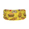 thumbnail image 2 of Lsque Fast Food 1 Pattern Sweatbands Sports Headband for Men & Women - Moisture Wicking Athletic Cotton Terry Cloth Sweatband for Tennis, Basketball, Running, 2 of 9