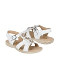 thumbnail image 1 of HUARACHES NIÑA STYLO 1535 SIMIPIEL BLANCO 18-21, 1 of 4