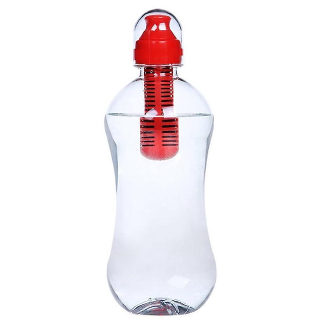 Botella de agua deportiva reutilizable YONGSHENG con Filtro de carbón reemplazable 500ml