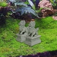 thumbnail image 3 of 2 piezas Mini estatuas de Kirin figuritas de Kirin esculturas de animales coleccionables decoración de acuario para chimenea escritorio año Nuevo, 3 of 8