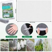 Garden Netting, Plant Covers 10x33Ft Net Ultra Fine Mesh Protection Netting for Vegetable Plants Fruits Flowers Crops Greenhouse Row Cover Raised Bed Barrier Screen Protection Net Cover