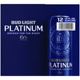 thumbnail image 6 of Bud Light Platinum American Lager Beer 12 pack 12 fl oz Aluminum Cans 6% ABV, 6 of 8