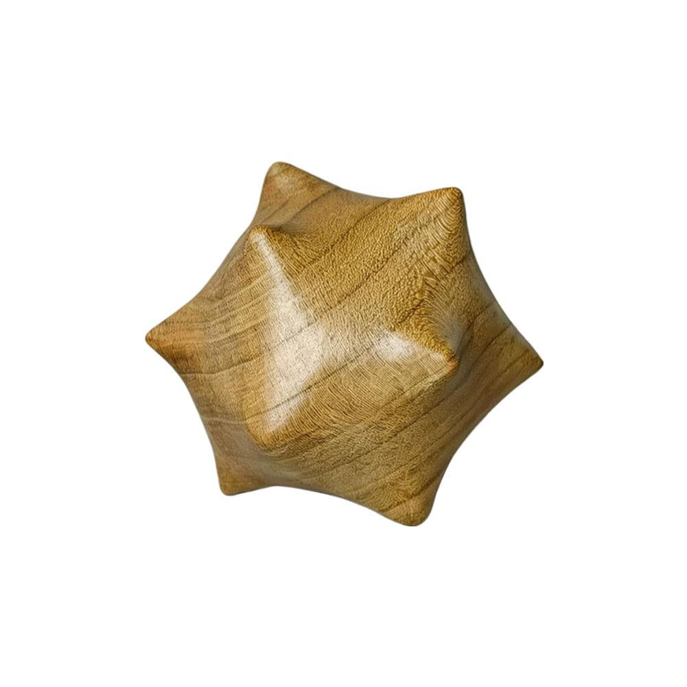 Wooden Hand Massage Balls, Traditional Thai Massage Hand Massagers, Solid and Therapy Reflexology Elder for Home Balls