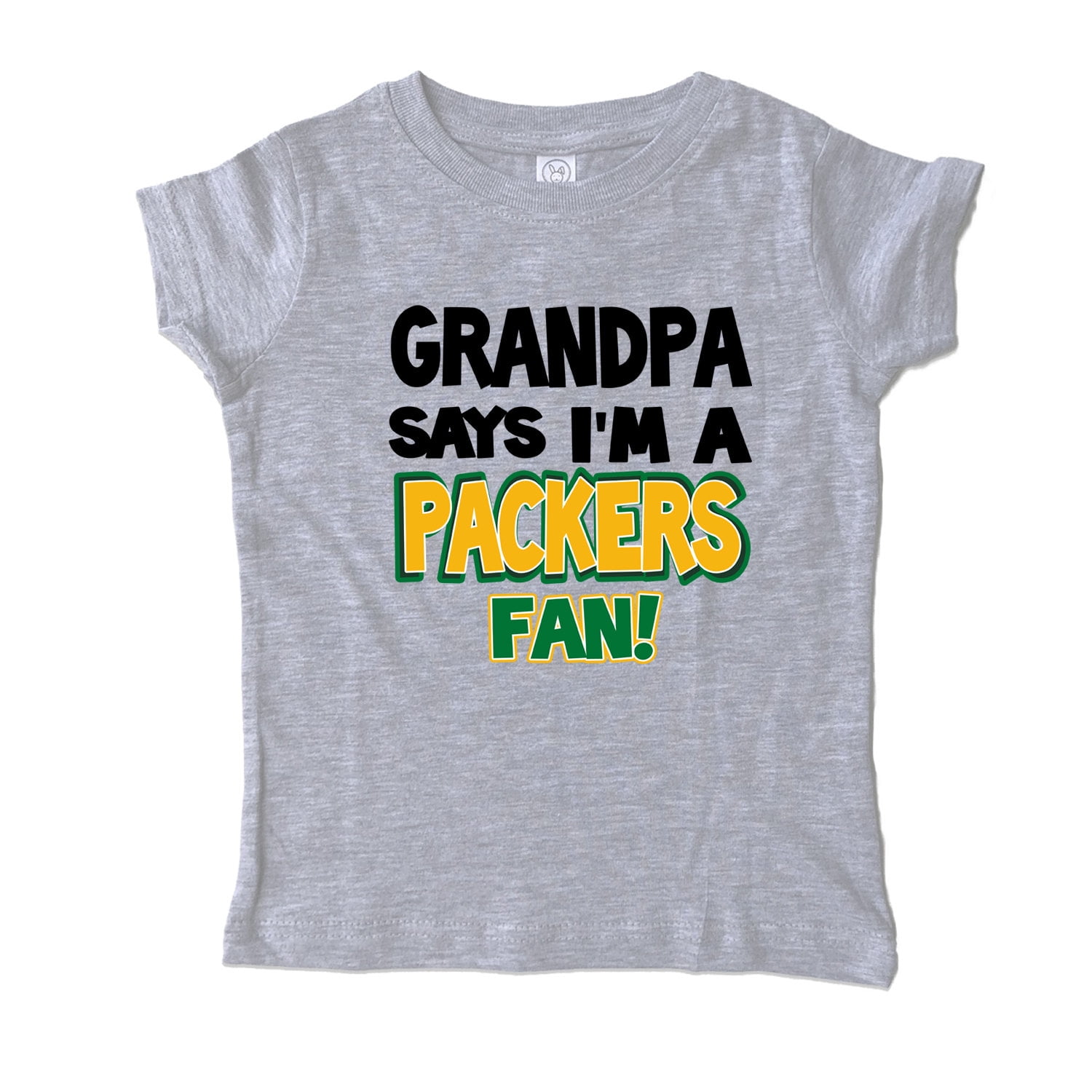 NanyCraft's My Grandpa Says I'm a Packers Fan Girl T-Shirt 