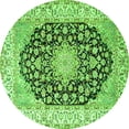 thumbnail image 1 of Ahgly Company Indoor Round Persian Green Traditional Area Rugs, 7' Round, 1 of 1