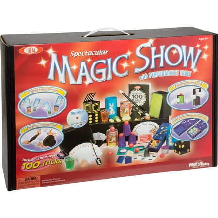 Ideal 100-Trick Spectacular Magic Show Suitcase
