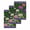 Dark Purple, variant on Spring Flowers Kitchen Dish Towels for Drying Dishes Set of 3, Purple Boho Farmhouse Botanical Florals Waffle Weave Microfiber Hand Tea Bathroom Towels Quick Dry & Absorbent Towel 15.7x23.6