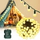 thumbnail image 3 of Globe String Lights, Patio String Lights, Outdoor String Lights, Waterproof 6 m Globe Fairy Lights Warm White Outdoor/Indoor (Warm Color 40LED), 3 of 4