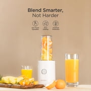 Cuckoo Portable Personal Blender 17oz Food Mixer ETL Certified White (CFM-D60W)