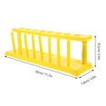 thumbnail image 2 of Raindrops Plant Stands Propagation Test Tube Rack 30.00X8.50X7.80CM Yellow, 2 of 8