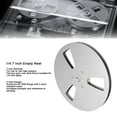 thumbnail image 3 of 7 Inch Empty Reel Aluminum Alloy, 3 Hole Design, Perfect Replacement, Professional Design for Recording, Erasing, Re Recording, etc., Universal Compatibility, 3 of 7