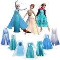 thumbnail image 1 of Disney Princess Dress Snow Queen 2 Elsa for Girls Costume Halloween Party for Kids Cosplay Frozen Anna Elza Vestido Girls Clothing zhangyuxiang LED, 1 of 2