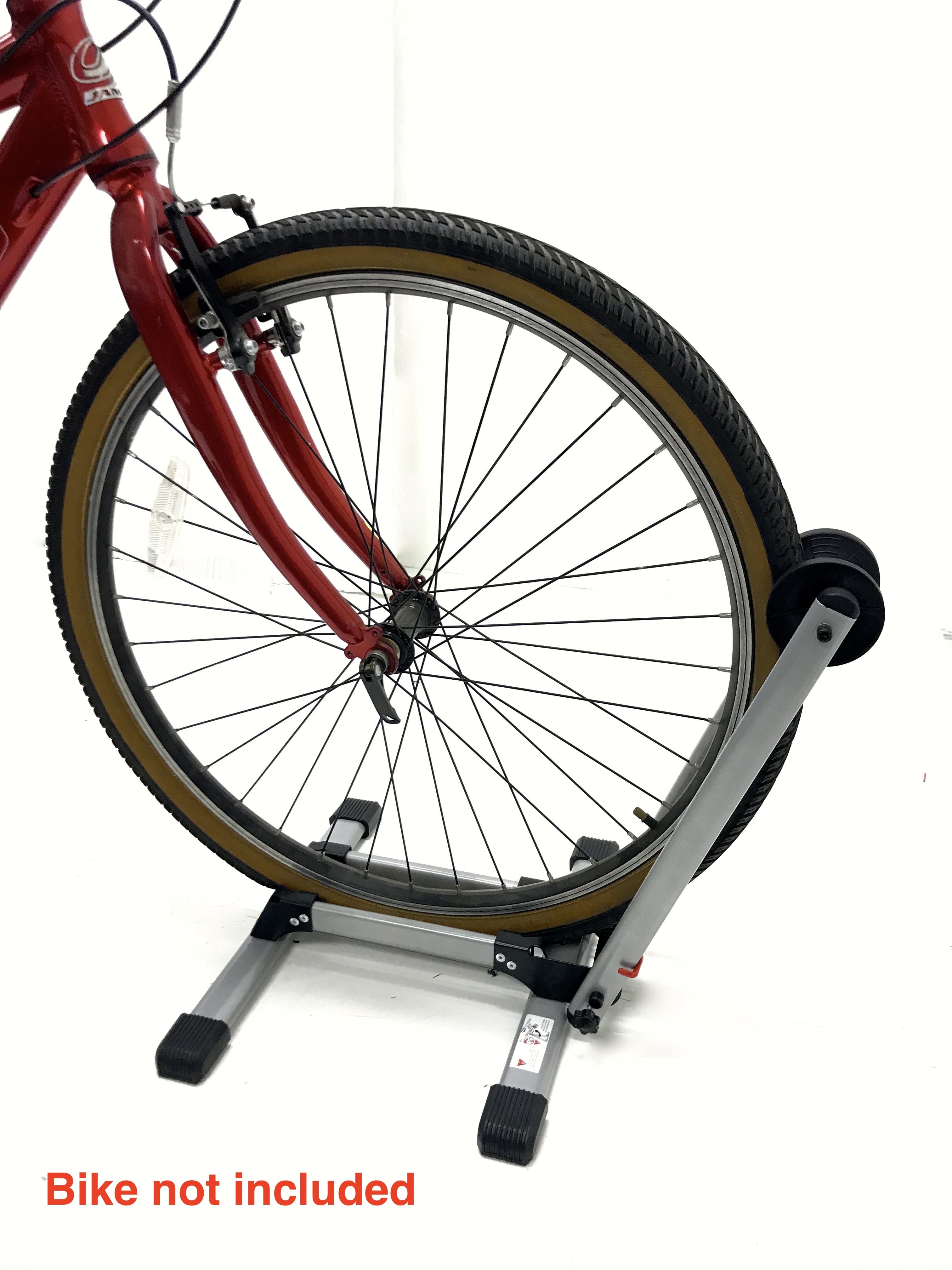 Details about   Foldable Alloy Bicycle Stand Bike Floor Parking Rack Steady Wheel Holder Sports 