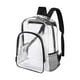 thumbnail image 2 of Mini mochila transparente Summercome, 30 x 40 cm, homologada para estadios, impermeable, de PVC, ideal para festivales, eventos deportivos y conciertos (rosa), 2 of 8
