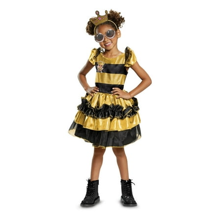 L.O.L Dolls Queen Bee Deluxe Child Halloween Costume