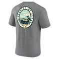 thumbnail image 3 of Men's Heather Gray Texas Longhorns Region Outdoors Tri-Blend T-Shirt, 3 of 3