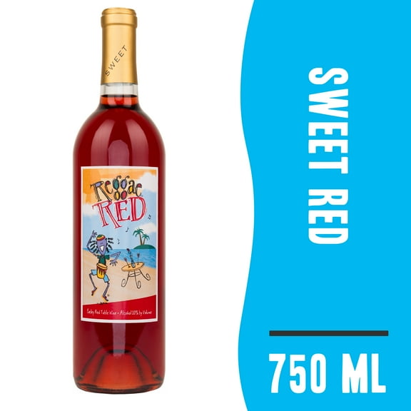 Easley Reggae Sweet Red Wine, 750ml Bottle
