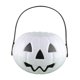 thumbnail image 4 of Cubo de dulces de Halloween, cubo de dulces, Jack-O-Lantern, extraíble y reutilizable Blanco, 4 of 9