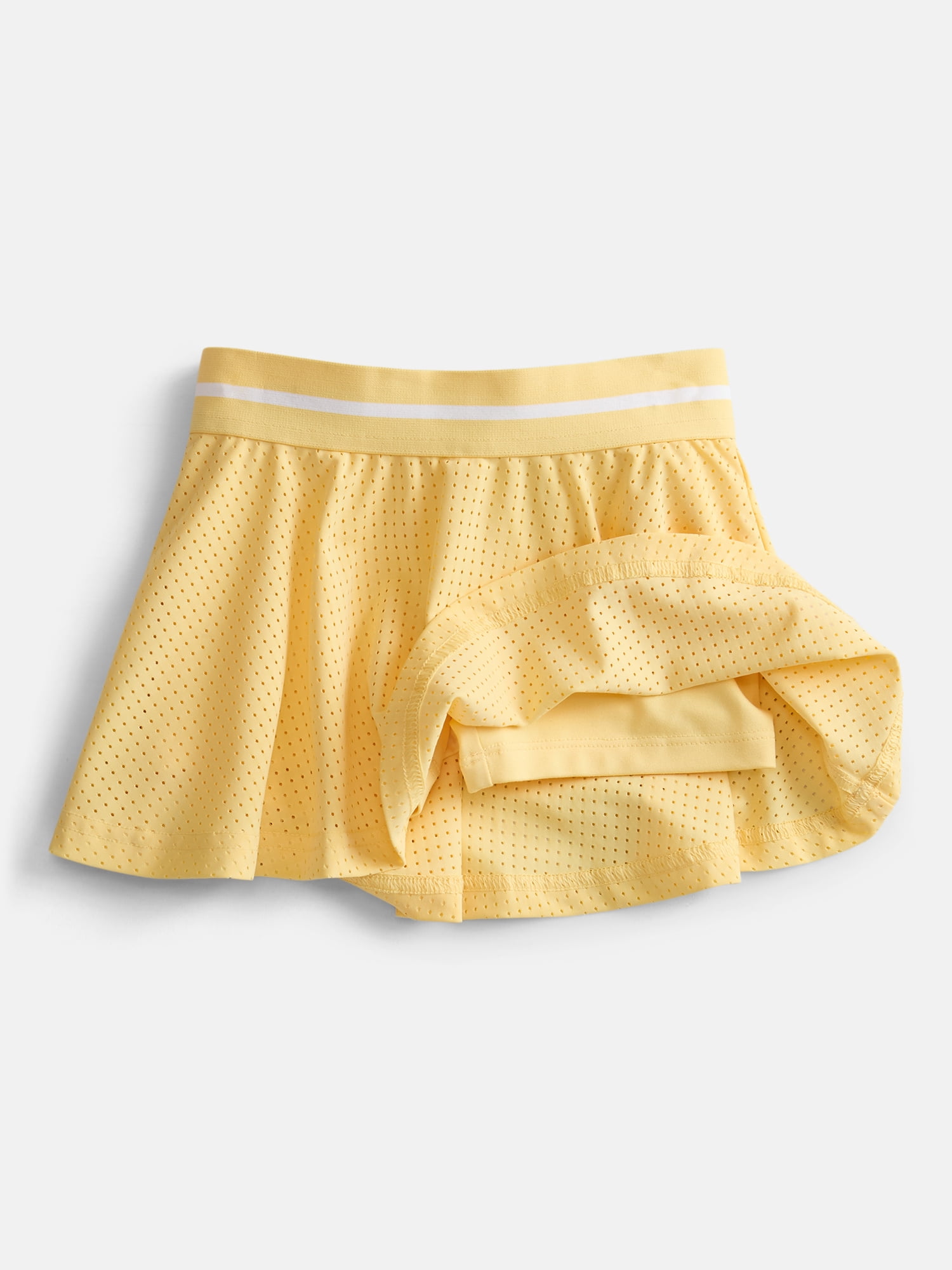 Athletic Works Girls' Mesh Skort, Sizes 4-18 & Plus