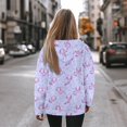 thumbnail image 3 of FOR U DESIGNS Star Axolotl Pullover Hoodies for Women Oversized Pullover Sweatshirts for Women Trendy Graphic Hoodie Size 2XL Long Sleeve Activewear Tops for Women Loose, 3 of 7
