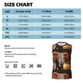 thumbnail image 6 of Bingfone Elephant Sunset in Kenya Pattern Men's Tank Tops Workout Sleeveless Tee Shirts Running Beach Tanks for Men-XX-Large, 6 of 8