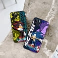 thumbnail image 2 of Funda de teléfono con dibujos animados de anime S-Sonics Hedgehog para iPhone 15, 13 Pro Max, 14 Mini, 12, 11, Xr, X, Xs, 6s, 6, 8, 7 Plus, carcasa trasera de silicona, 2 of 5