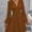 Brown, variant on Ruched Winter Dresses Fitted Cute Sexy Gown Long Sleeve Fit & Flare V-Neck Mini Holiday Dresses