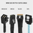 thumbnail image 3 of 12GBPS Mini  HD  To 4  3.0 Cable, SFF-8643 To 4X  Cable, PVC Dual Channel 7P Server Hard Disk Array Data Line, 3 of 8