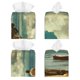 thumbnail image 2 of Fotbe Serene Coastal Blue Sky Porta Pañuelos Decorativo de Cuero, Caja Cuadrada Moderna para Pañuelos Faciales, Organizador y Dispensador 5x5x5'', 2 of 7