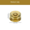 thumbnail image 2 of SHOWERORO 4Ud Botones De Volumen Para Guitarra Eléctrica Material Acrílico Dorado Control Tono Fácil, 2 of 8