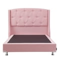 thumbnail image 3 of Box Base Cama Matrimonial + Cabecera Zefyr Rosa Dicasa  Zefyr Pink, 3 of 8