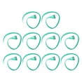 thumbnail image 4 of Miangastore 10 Pcs Extensions de Cheveux Synthétiques à Clipser Colorées (Vert), 4 of 8