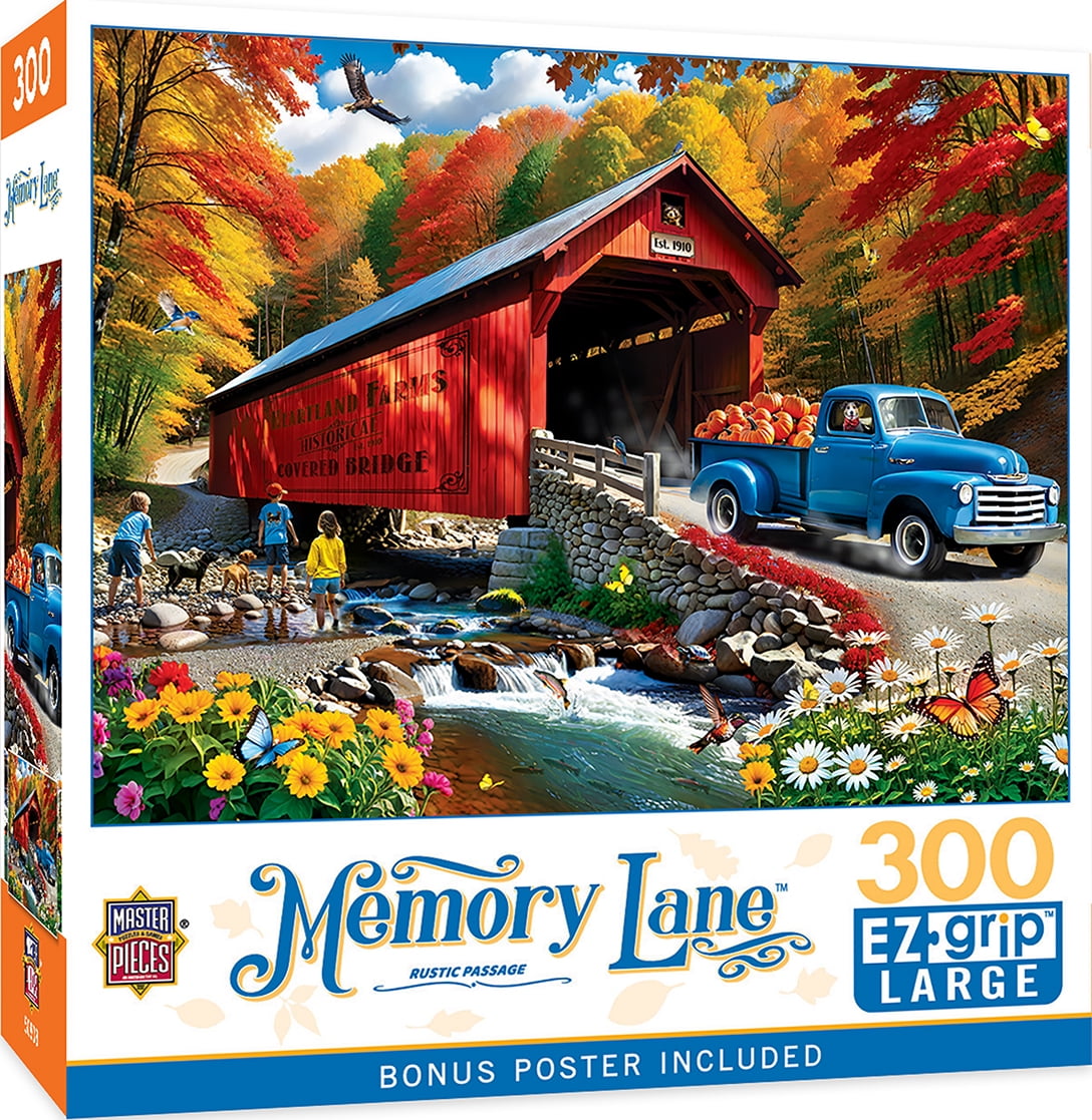 Memory Lane - Rustic Passage 300 Piece EZ Grip Puzzle
