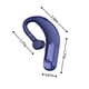 thumbnail image 3 of Auriculares Bluetooth 5.0, Monaurales Colgantes, Impermeables IPX4, Azules, 3 of 8