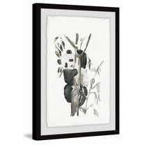 Climbing Panda Framed Painting Art Print, 16.00" x 1.50"