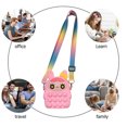 thumbnail image 4 of Push Bubbles Bunny Bag Descompresión Juguete Monedero Crossbody Bolsas (Rosa) Likrtyny juguetes de los niños, 4 of 6