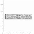 thumbnail image 2 of Beautiful Sterling Silver Rhodium-plated Tie Bar, 2 of 2