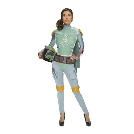 Star Wars Womens Female Boba Fett Halloween Costume