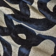 thumbnail image 4 of Fabric Mart Direct Black Jacquard Velvet Fabric by the Yard, 54 inches or 137 cm Width, 5 Yards Black Abstract Velvet Upholstery Fabric For Curtains, Pillows, 4 of 8