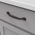 thumbnail image 4 of Hickory Hardware P2998-RI Refined Rustic 128mm Pull (Rustic Iron), 4 of 6