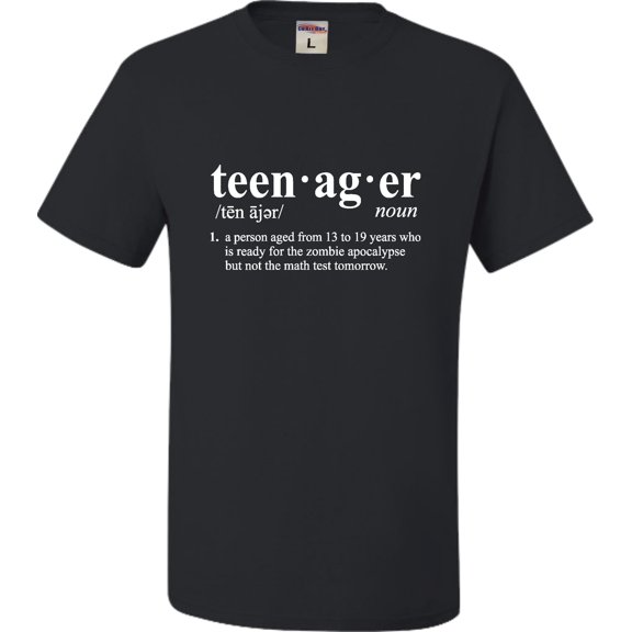 Youth Definition Of Teenager Funny Teen T-Shirt